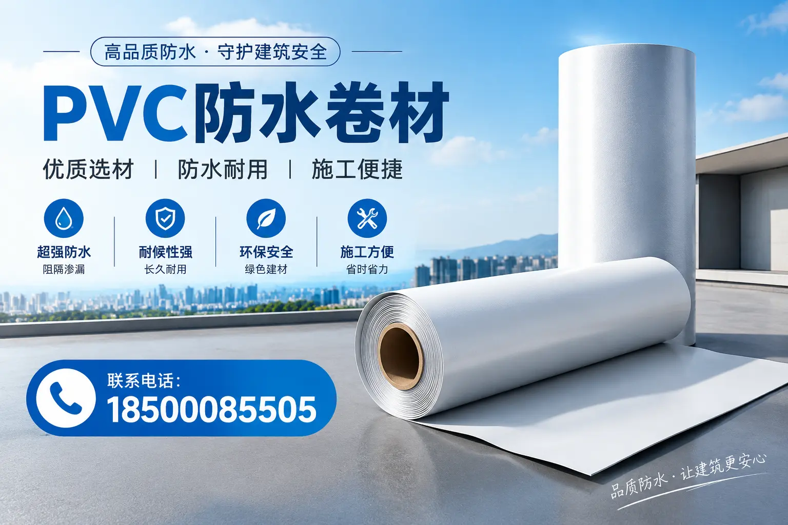 如何评估PVC防水卷材的性价比?延安消费者必读